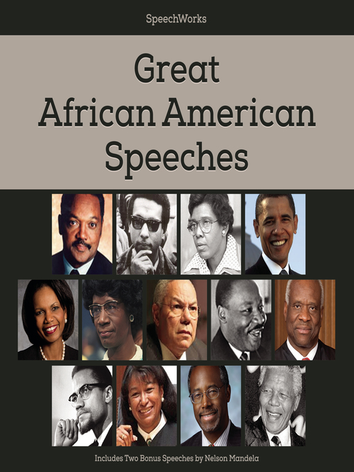 Title details for Great African American Speeches by Nelson Mandela - Available